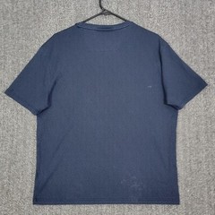 Murano Liquid Luxury T-Shirt Mens Large Blue & Black Soft Cool Breathable