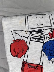 Vintage Microsoft Tee Bill Gates Windows PC Hanes Single Stitch Men’s Small 90s