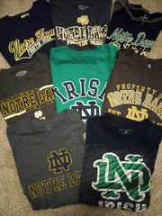 Notre Dame ND Irish College T Shirts Multiple Sizes, Brands, Styles To Choose