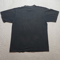 Avirex T Shirt Mens Large Black Gold Chain Crest 75 Graphic St Faded Streetwear