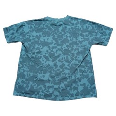 Men’s Gymshark crew neck abstract green teal short sleeve logo t-shirt size M