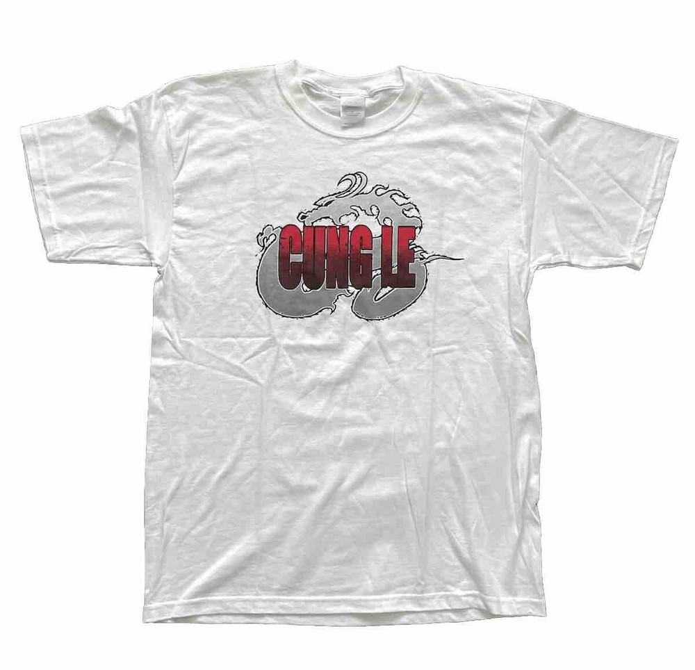 Rare Cung Le Promo T Shirt L Evolve Or Be Extinct MMA Boxing Jiu Jitsu Fight