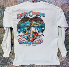 2016 Spread The Love Tour Country Long Sleeve T Shirt L Kenny Chesney