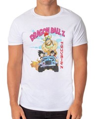 Dragon Ball Z T-Shirt Men’s Character Jeep Ride Short Sleeve Tee