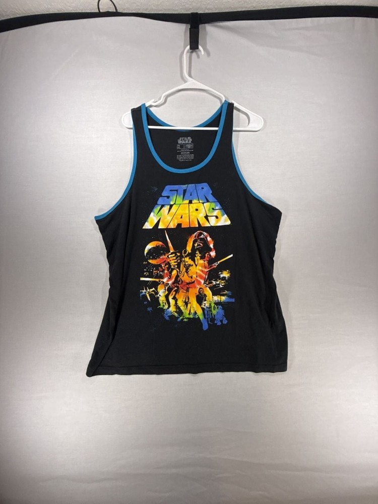 Fifth Sun Star Wars Classic A New Hope Poster Graphic Tank Top
