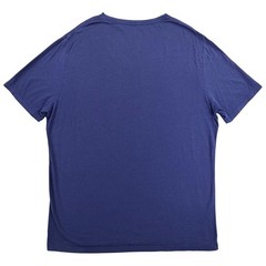 Tommy John V Neck T Shirt Men LARGE Blue Pima Cotton Stretch DUTZZ33CM1 Lounge