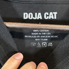 Doja Cat Scarlet Tour USA Black Graphic T Shirt Size L Made in USA