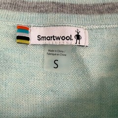 Smartwool Sz S Mint Shadow Pine Pocket Wool Blend Sweater Flaw Base Layer
