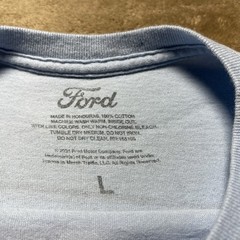 Ford F150 OBS Built Ford Tough Slogan T Shirt Mens Large Blue Truck Graphic Tee