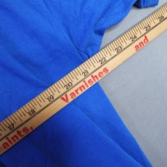 Vintage Hanes Shirt Mens XL Heavyweight 50/50 Single Stitch 90s Retro Blue