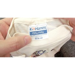80s Hanes Teachers Handle With Care T-Shirt Ivory Single Stitch M