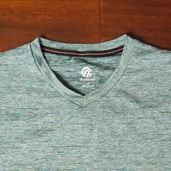 Champion C9 Men’s Small Green/Gray Breathable Quick Drying Gym Workout Tee