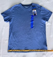 Kenneth Cole New York Men’s Blue Crew Neck T-Shirt Size Large NWT