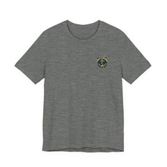 Hooked for Life anchor heart Tee | Nautical fishing shirt