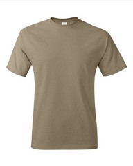 Hanes 5250 4XL Authentic Short Sleeve Men’s Cotton T-Shirt Pebble Pit to Pit 29″