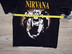 Nirvana Kurt Cobain The Roxx Rock Band T-Shirt Mens (L) Single Stitch Grunge