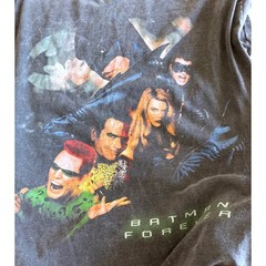Batman Forever American Thrift x DC 1995 Heavyweight T-Shirt Black Wash Tee Sz M