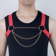 Men Chest Harness Men’s Harness Belt Sexy Punk Body Harness Belt Tops Harness…