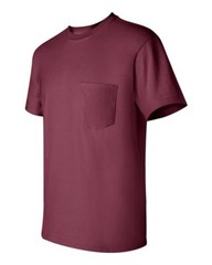 Gildan Mens NEW Size S-XL 2XL 3XL 4XL 5XL Pocket Tees 100% Cotton T-Shirts 2300