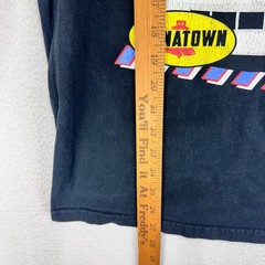 Chinatown Market T-Shirt Mens Large Black Racing Gear Graphic Tee Y2K Nascar