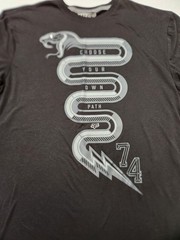 Fox Active Choose Your Own Path Snake Regular Fit Black T-Shirt L