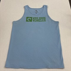 WRV Tank Top Shirt Logo Graphic Print Wave Riding Vehicles Surf Shop Virginia