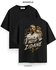 Oversized Soccer Graphic T-Shirt Men’s Vintage Style Football Player Apparel Tee