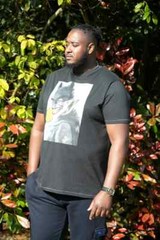 D555 Duke Big Mens Batman Printed T-Shirt Licensed Product 2XL-6XL (601619)
