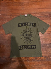 UK Subs shirt vintage Exploited GBH Damned Cock Sparrer Sham 69 Clash Germs punk