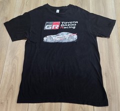 Toyota Gazoo Racing Logo T-Shirt Mens Sz Large, Black, Short Sleeve