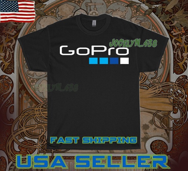 NEW SHIRT PREMIUM GOPRO HERO LOGO UNISEX T-SHIRT AMERICAN FUNNY SIZE S-5XL