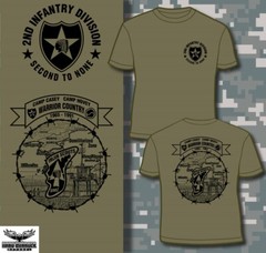US Army 2d Infantry Div Camp Casey Hovey Imjin Scout South Korea DMZ T-shirt
