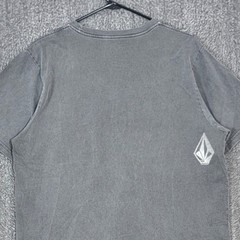 Volcom T-Shirt Mens Large Gray Modern Fit Embrace The Strange Skate Surf