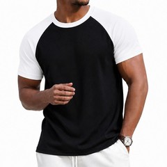 Men’s 3-Pack Raglan T-Shirts / Excess Inventory, New Unbranded Garments