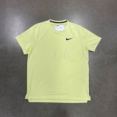 Nike Pro Men’s Dri-FIT HPR Training Top Tee CZ1181-331 Yellow Black NWT Size M