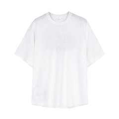 Mens Oversized T Shirt Breathable Mesh Gym Fitness Quick Dry Loose Top UK