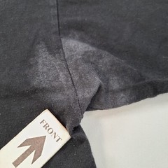 VANS Shirt Adult Large Black Lightweight Casual Outdoors Rainbow Logo Mens