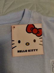 Men’s Unisex Hello Kitty by Sanrio Graphic T- Shirt Blue Size Large NWT