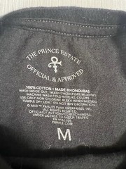 Prince Purple Rain mens Sz M Graphic Motorcycle Album Cover Black T-Shirt (A15)