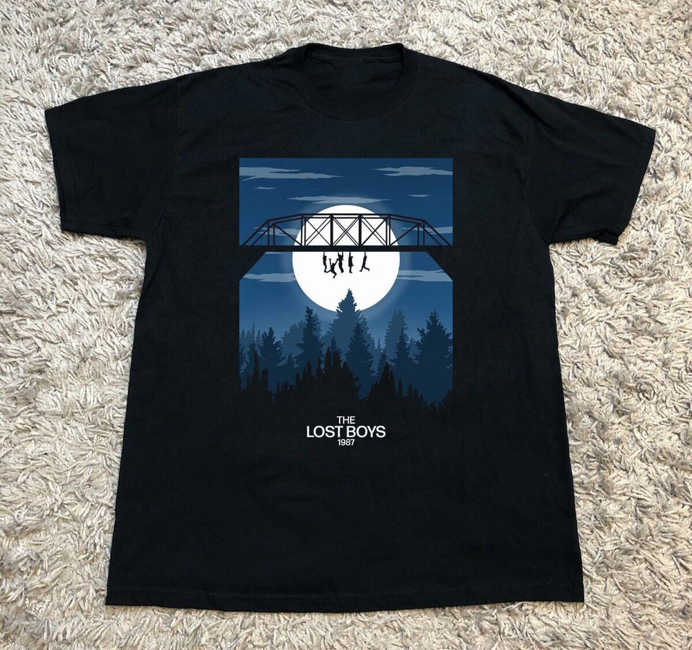The Lost Boys Black Cotton All size S-5XL Unisex T-shirt IA575