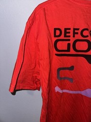 2024 Defcon 32 “Goon” Staff T-Shirt Graphic Red/Purple/Black Size XL RARE HTF