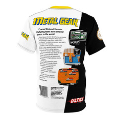 Metal Gear 1987 NES Retro Vintage Nintendo Video Game Cover T-Shirt