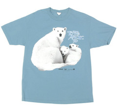 IMAX Polar Bears Movie To the Arctic 3D 2012 Mens Blue size Large