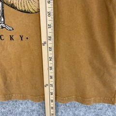 Lucky Brand T Shirt Mens XL Brown Live Fast Skeleton Snake Graphics Casual NWT