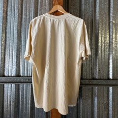 Shaka Wear Pale Yellow Super Max Heavy Streetwear Cotton T Shirt Men’s Large
