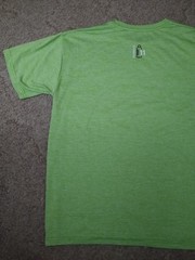 Men’s Repreve Lime Green Short Sleeve T-Shirt Size XL Made In USA