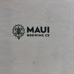 crazy shirt maui brewing T shirt mens L cream tan coconut dye