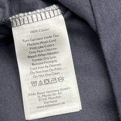 NWT Eddie Bauer Men’s Medium T-Shirt Pocket Midnight Navy Crewneck Short Sleeve