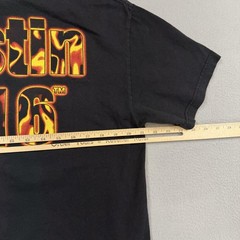 Vintage WWE Stone Cold Steve Austin Shirt Mens Large Black Austin 3:16 Flame