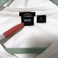 Boss Hugo Boss T-Shirt Mens XXL Slim Fit Mercerised Short Sleeve Casual Designer